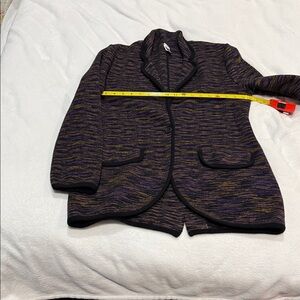 M by Missoni Purple and Black Cardigan